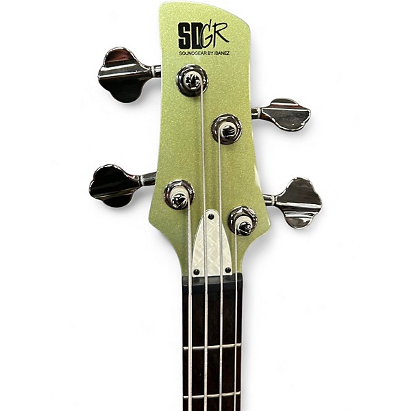 Used Ibanez SRX400 SOUR GREEN METALLIC Electric Bass Guitar