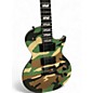 Used ESP LTD EC1000 Woodland Camo Desert Camo Solid Body Electric Guitar