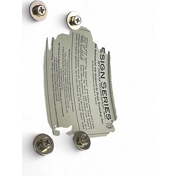 Used DW 14X5.5 Design Series Snare Black Drum