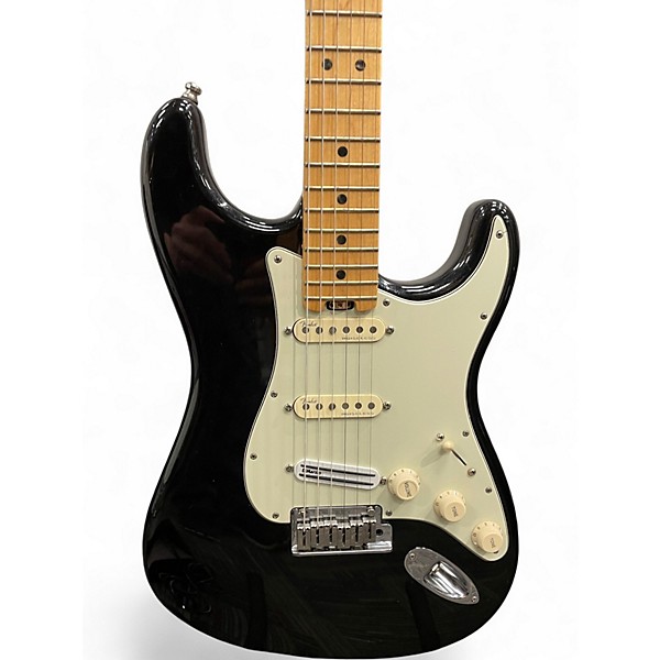 Used Fender American Elite Stratocaster MYSTIC BLACK Solid Body Electric Guitar
