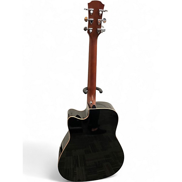 Used Yamaha A1M Trans Black Acoustic Electric Guitar