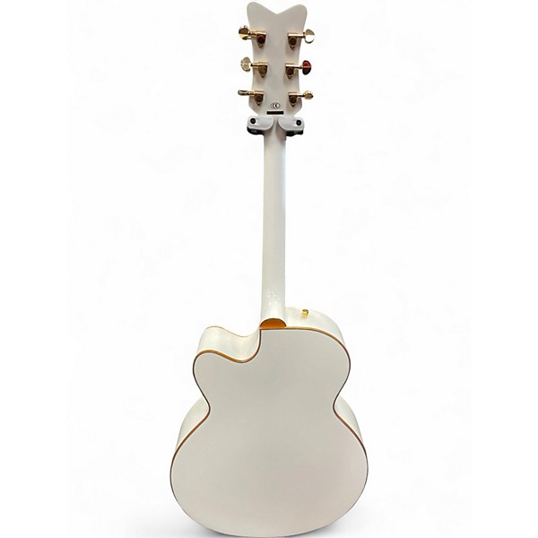 Used Gretsch Guitars G5022CWFE Rancher Falcon White Acoustic Guitar