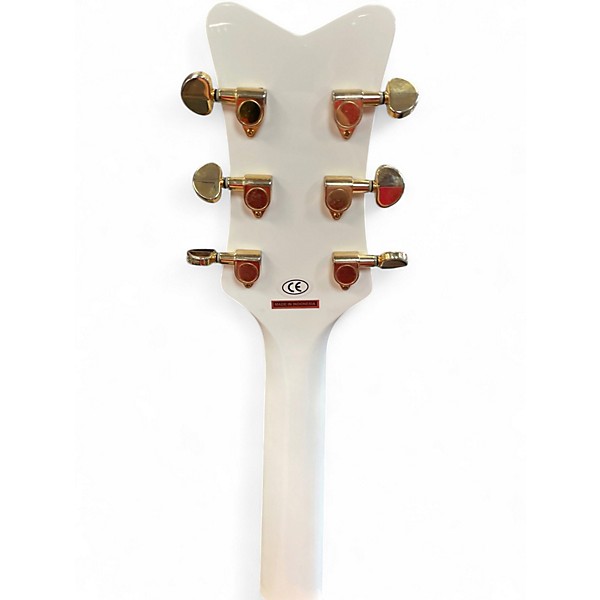 Used Gretsch Guitars G5022CWFE Rancher Falcon White Acoustic Guitar