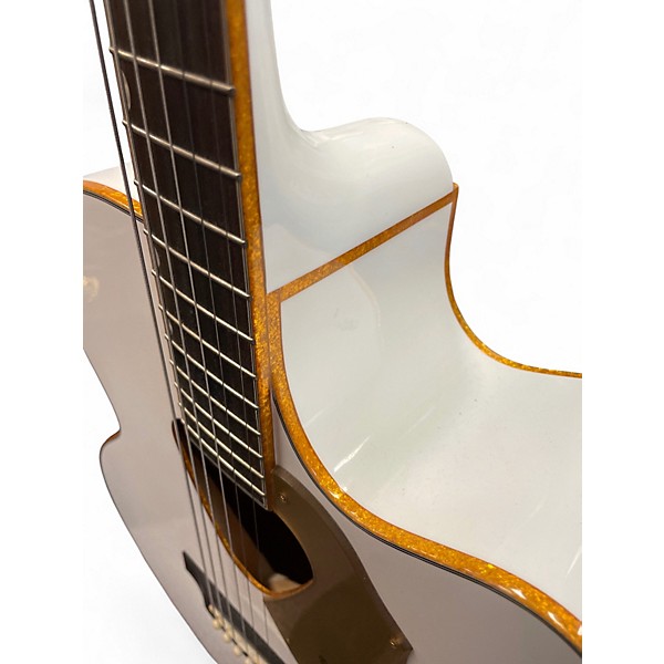 Used Gretsch Guitars G5022CWFE Rancher Falcon White Acoustic Guitar