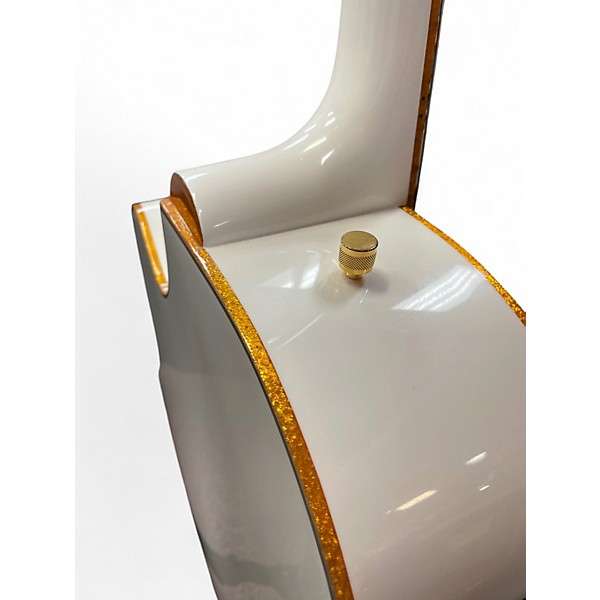 Used Gretsch Guitars G5022CWFE Rancher Falcon White Acoustic Guitar