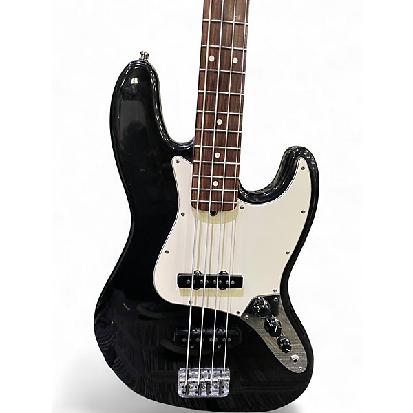 Used Fender Standard Jazz Bass Black Electric Bass Guitar