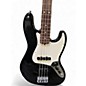 Used Fender Standard Jazz Bass Black Electric Bass Guitar