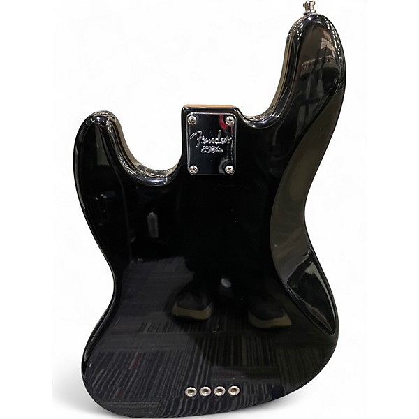 Used Fender Standard Jazz Bass Black Electric Bass Guitar