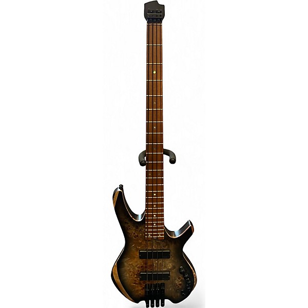 Used Cort Space 4 Star Dust Black Electric Bass Guitar