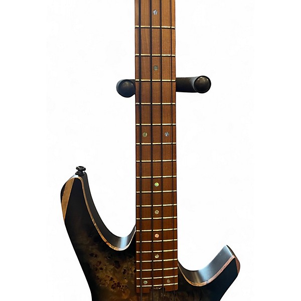 Used Cort Space 4 Star Dust Black Electric Bass Guitar