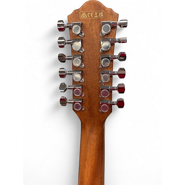 Used Ibanez AEG5012-DVH 2 Tone Sunburst 12 String Acoustic Electric Guitar