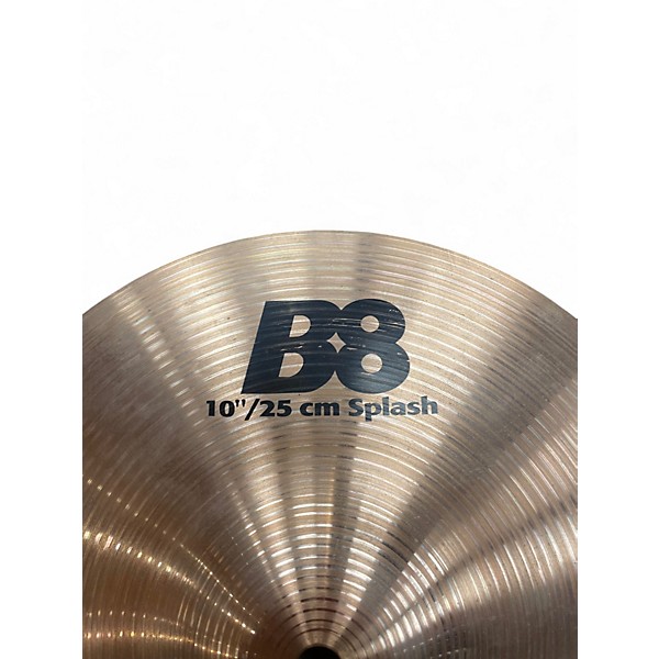 Used SABIAN 10in B8 Splash Cymbal