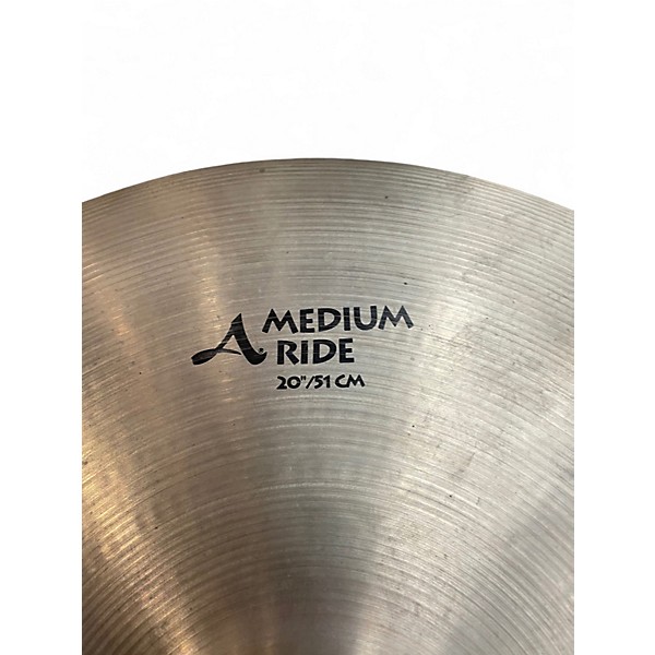 Used Zildjian 20in A Series Medium Ride Cymbal