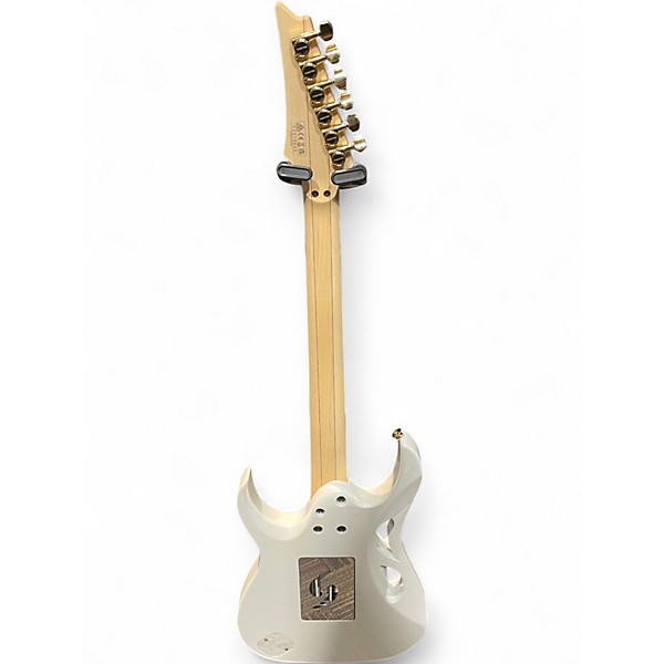 Used Ibanez JEM PIA3761 MIJ STALLION WHITE Solid Body Electric Guitar
