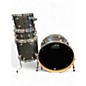 Used DW 4 Piece Performance Series Pewter Sparkle Drum Kit thumbnail