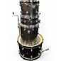 Used DW 4 Piece Performance Series Pewter Sparkle Drum Kit