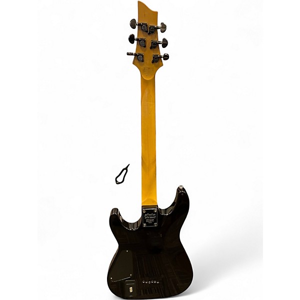 Used Schecter Guitar Research Demon 6 Black Cherry Solid Body Electric Guitar