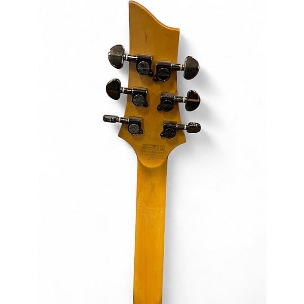 Used Schecter Guitar Research Demon 6 Black Cherry Solid Body Electric Guitar