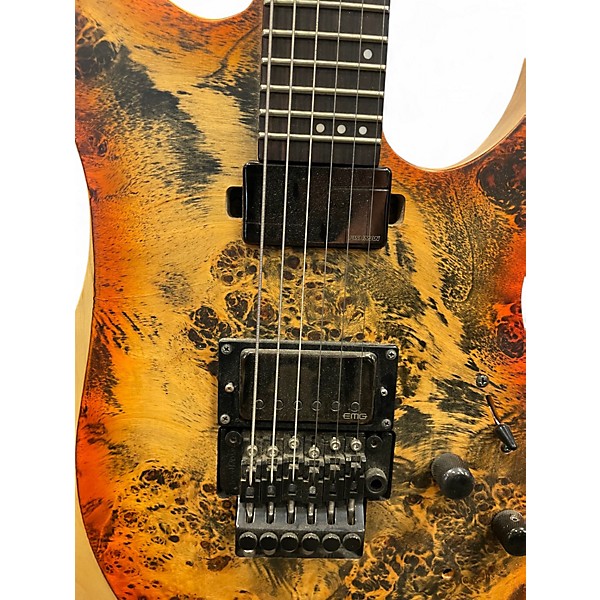 Used Schecter Guitar Research Reaper 6 FR Infernoburst Solid Body Electric Guitar