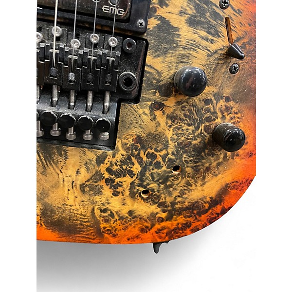 Used Schecter Guitar Research Reaper 6 FR Infernoburst Solid Body Electric Guitar