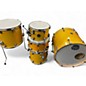 Used Mapex 5 Piece MARS BIRCH YELLOW SPARKLE Drum Kit thumbnail