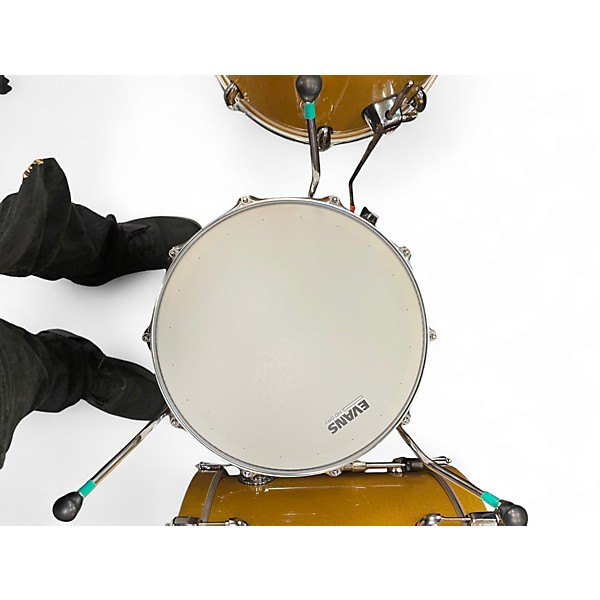 Used Mapex 5 Piece MARS BIRCH YELLOW SPARKLE Drum Kit