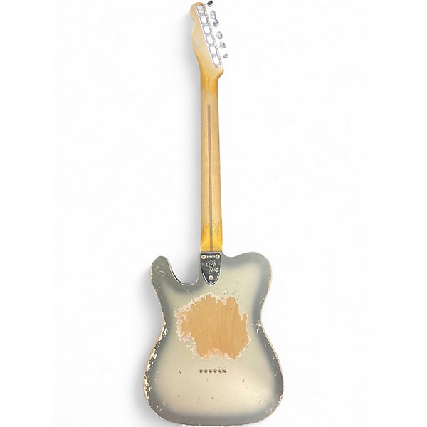 Used Fender LIMITED SUPER HEAVY RELIC TELECASTER INCA SILVER AGED METALLIC BURST Solid Body Electric Guitar