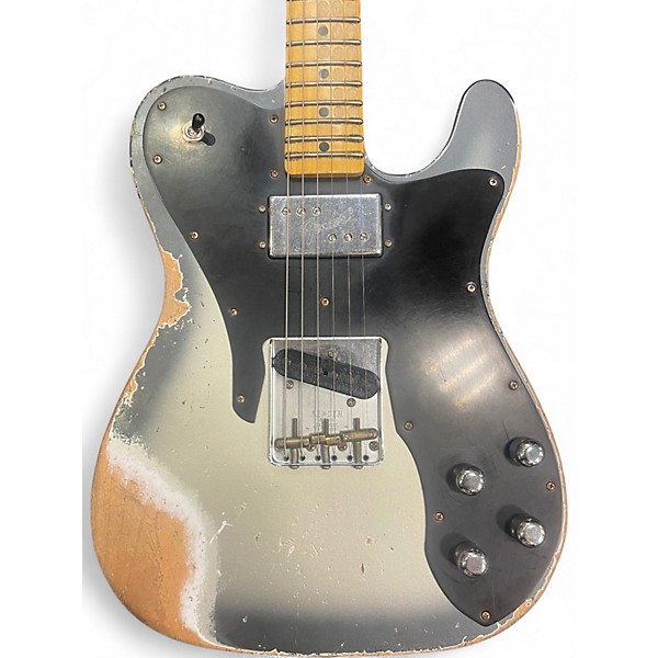 Used Fender LIMITED SUPER HEAVY RELIC TELECASTER INCA SILVER AGED METALLIC BURST Solid Body Electric Guitar