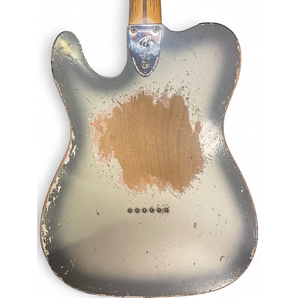 Used Fender LIMITED SUPER HEAVY RELIC TELECASTER INCA SILVER AGED METALLIC BURST Solid Body Electric Guitar