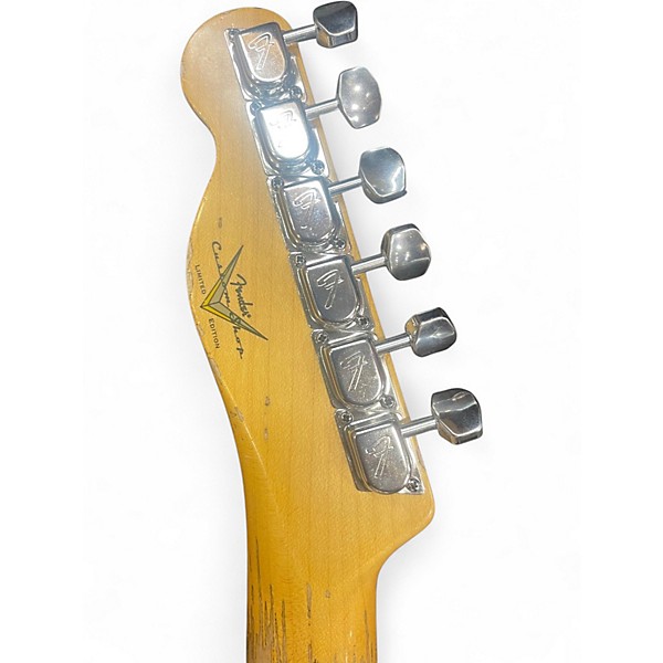 Used Fender LIMITED SUPER HEAVY RELIC TELECASTER INCA SILVER AGED METALLIC BURST Solid Body Electric Guitar