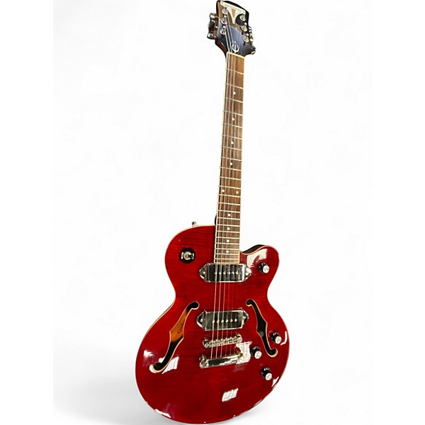 Used Epiphone Wildkat Red Hollow Body Electric Guitar