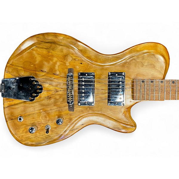 Used Ggress Custom Natural Solid Body Electric Guitar