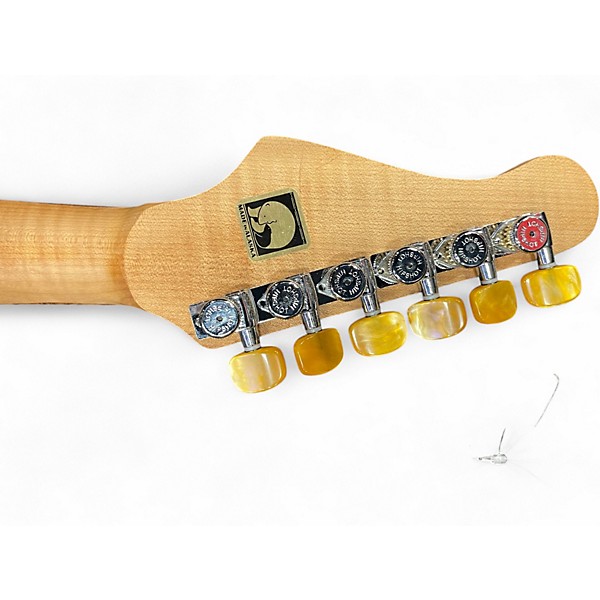 Used Ggress Custom Natural Solid Body Electric Guitar