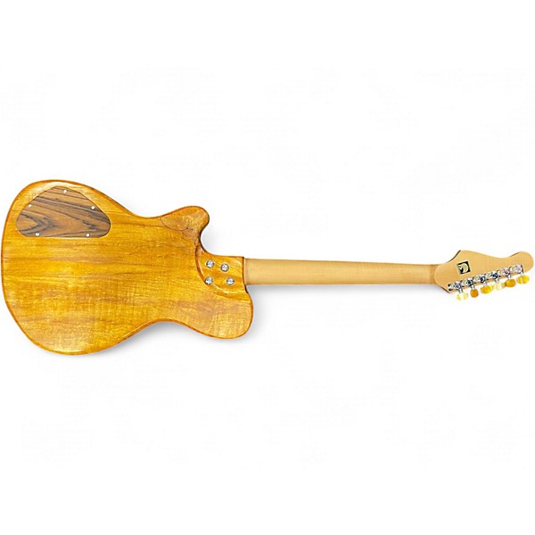 Used Ggress Custom Natural Solid Body Electric Guitar