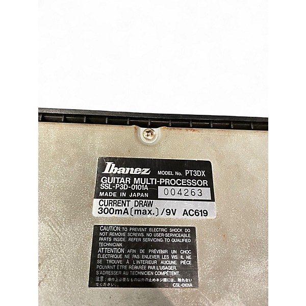 Used Ibanez PT3DX Effect Processor