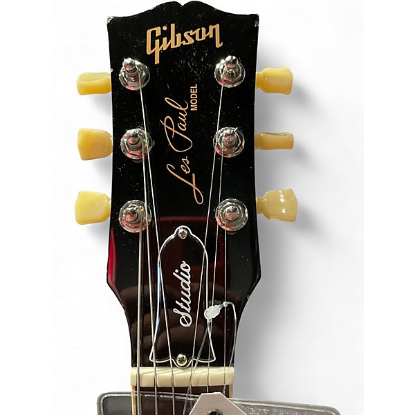 Used Gibson Les Paul Studio 2 Color Sunburst Solid Body Electric Guitar