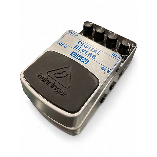 Used Behringer DR600 Digital Stereo Reverb Effect Pedal