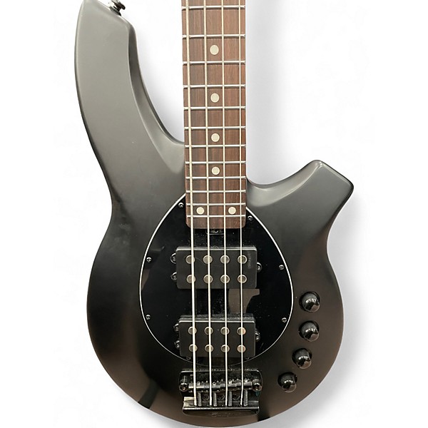 Used Sterling by Music Man BONGO 4 Stealth Black Electric Bass Guitar