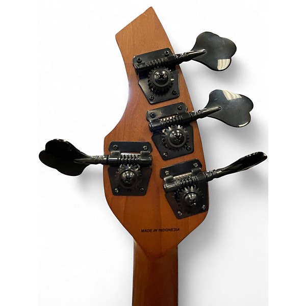 Used Sterling by Music Man BONGO 4 Stealth Black Electric Bass Guitar