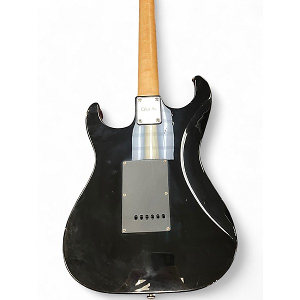 Used Gwl GEORGE WASHBURN LIMITED Black Solid Body Electric Guitar