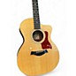 Used Taylor 214CE Natural Acoustic Electric Guitar