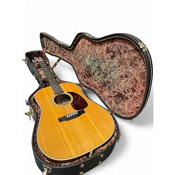 Used Martin D28 Natural Acoustic Guitar