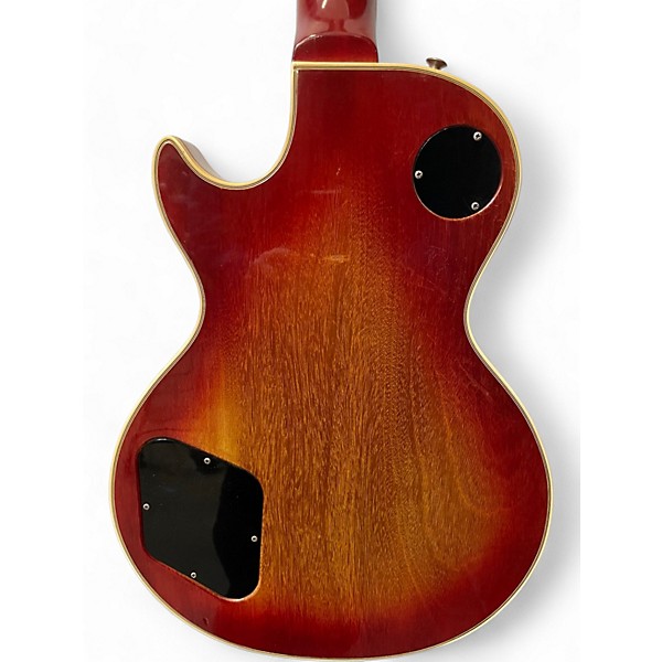 Vintage 1970s Gibson Les Paul Custom Cherry Sunburst Solid Body Electric Guitar