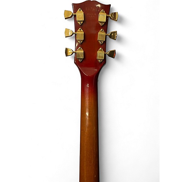 Vintage 1970s Gibson Les Paul Custom Cherry Sunburst Solid Body Electric Guitar