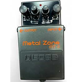 Used BOSS MT2 Metal Zone Distortion Effect Pedal
