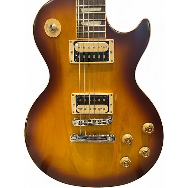 Used Gibson Les Paul Classic Sunrise Tea Burst Solid Body Electric Guitar