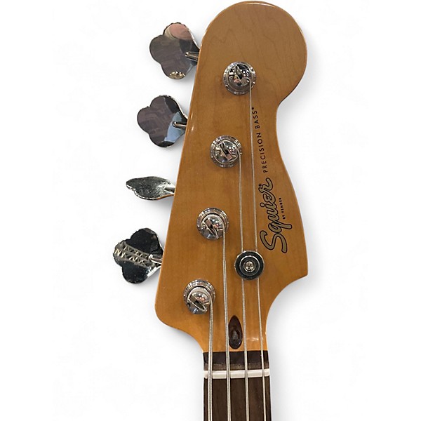 Used Squier Classic Vibe 1960S Precision Bass Olympic White Electric Bass Guitar