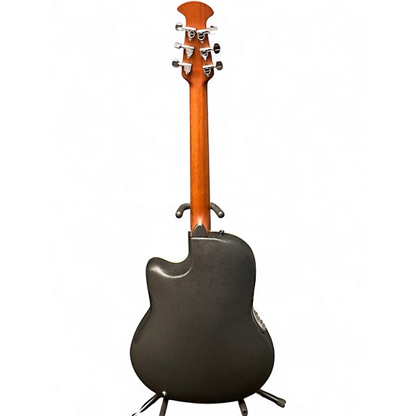 Used Ovation CC057 Celebrity Ruby Red Acoustic Electric Guitar