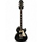 Used Epiphone Les Paul Standard Ebony Solid Body Electric Guitar thumbnail