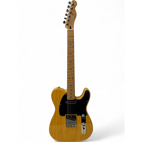 Used Fender Special Edition Deluxe Ash Telecaster Butterscotch Blonde Solid Body Electric Guitar